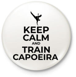 printfashion TRAIN CAPOEIRA 2 - Kitűző, hűtőmágnes - Fehér (11529250)