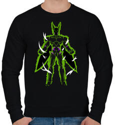 printfashion CELL - Férfi pulóver - Fekete (12482316)