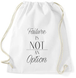 printfashion Failure - Sportzsák, Tornazsák - Fehér (271444)