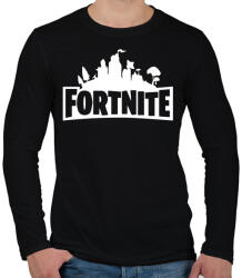 printfashion FORTNITE - Férfi hosszú ujjú póló - Fekete (924326)