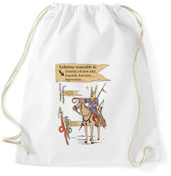 printfashion Kun kori nyilak szóvicc - Sportzsák, Tornazsák - Fehér (16397057)