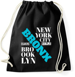 printfashion bronx nyc - Sportzsák, Tornazsák - Fekete (4383861)
