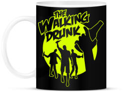 printfashion The Walking Drunk - Bögre - Fekete (951593)