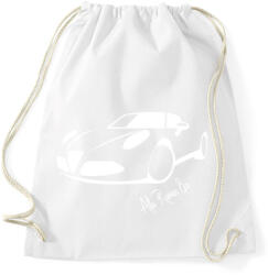printfashion Alfa Romeo 8c - Sportzsák, Tornazsák - Fehér (11334742)