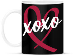 printfashion Xoxo - Bögre - Fekete (11646676)