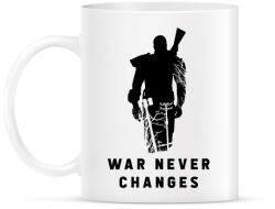 printfashion War Never Changes - Fallout - Fekete - Bögre - Fehér (1577775)