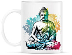 printfashion Buddha - Bögre - Fehér (15790528)