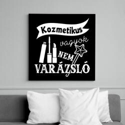 printfashion Kozmetikus - Vászonkép - Fekete (6649745)