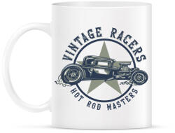 printfashion Hot rod 02 - Vintage racers - Bögre - Fehér (4940534)