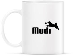 printfashion Mudi- kutyás minta - Bögre - Fehér (11012478)