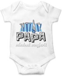 printfashion Papa mindent magjavít - Baba Body - Fehér (4352266)