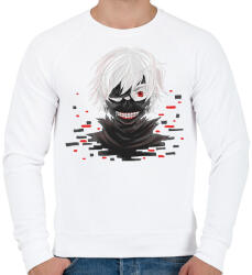printfashion Tokyo Ghoul - Férfi pulóver - Fehér (2692208)
