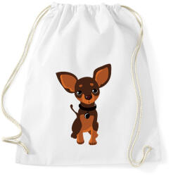 printfashion Chihuahua - Csivava - Sportzsák, Tornazsák - Fehér (12070547)