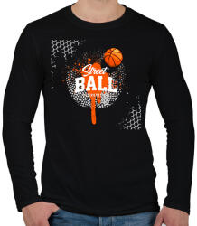 printfashion Kosaras - Férfi hosszú ujjú póló - Fekete (14094918)