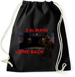 printfashion springtrap - Sportzsák, Tornazsák - Fekete (15005491)