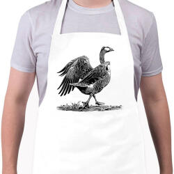 printfashion Liba rajz - Kötény - Fehér (16692852)