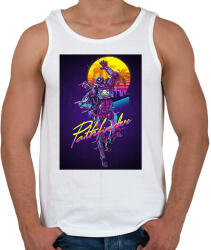printfashion Pathfinder Retro - Apex Legends - Férfi atléta - Fehér (1483294)