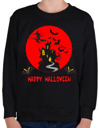 printfashion happy halloween - Gyerek pulóver - Fekete (3114238)