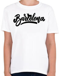 printfashion Barcelona 1 - Gyerek póló - Fehér (12567637)