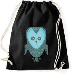 printfashion Nyári bagoly - Sportzsák, Tornazsák - Fekete (11383)