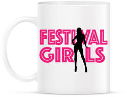 printfashion Fesztivál csajok - Bögre - Fehér (1608908)