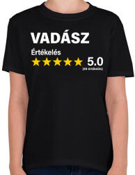 printfashion Vadász Értékelés ***** 5.0 (69 értékelés) - Gyerek póló - Fekete (16413226)
