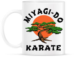 printfashion Miyagi-Do Karate - Bögre - Fehér (4342158)