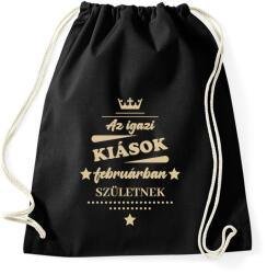 printfashion Az igazi Kiások - Hónappal - Sportzsák, Tornazsák - Fekete (7195359)