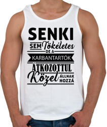 printfashion Karbantartók - Férfi atléta - Fehér (13949303)