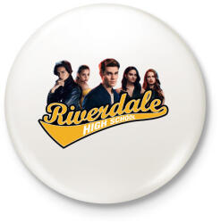 printfashion Riverdale - Kitűző, hűtőmágnes - Fehér (3090016)