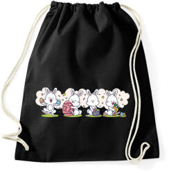 printfashion husvét29 - Sportzsák, Tornazsák - Fekete (6668072)