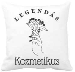 printfashion Legendás kozmetikus - Párnahuzat, Díszpárnahuzat - Fehér (6552683)