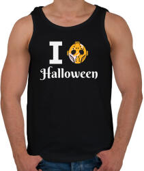 printfashion I love Halloween 4 - Férfi atléta - Fekete (9531451)