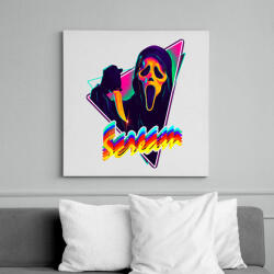 printfashion Sikoly - Vászonkép - Fehér (6625084)