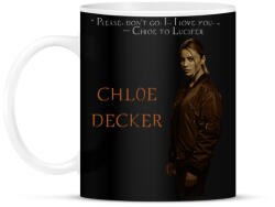 printfashion chloe decker - Bögre - Fekete (2044164)