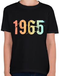 printfashion 1965 - Gyerek póló - Fekete (11819803)