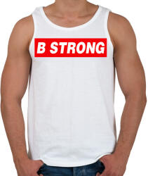 printfashion B strong - Férfi atléta - Fehér (2941884)