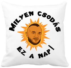 printfashion Milyen csodás ez a nap - Párnahuzat, Díszpárnahuzat - Fehér (16804125)