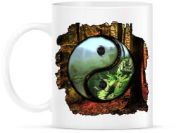 printfashion Az élet valójában! - Bögre - Fehér (7116577)