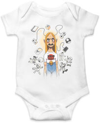 printfashion játékos - Baba Body - Fehér (1330634)