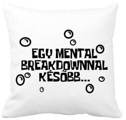 printfashion Spongyabob Egy mentalbreakdownnal később. . . - Párnahuzat, Díszpárnahuzat - Fehér (16309545)