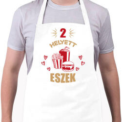printfashion Páros terhesség - kismama - Kötény - Fehér (13725990)