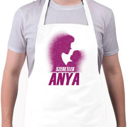 printfashion Szeretlek anya - Kötény - Fehér (4915907)