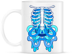 printfashion BLue Lung - Bögre - Fehér (5187316)