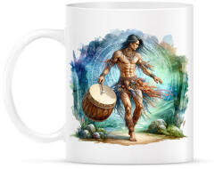 printfashion Sámán férfi - Bögre - Fehér (15984491)