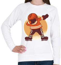 printfashion Hokis dab - Női pulóver - Fehér (4171221)