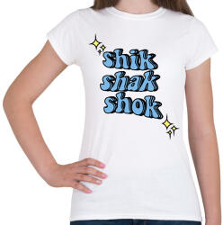 printfashion Shik Shak Shok - Női póló - Fehér (16647097)