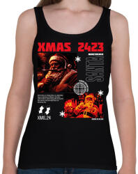 printfashion Streetwear xmas - Női atléta - Fekete (14915953)