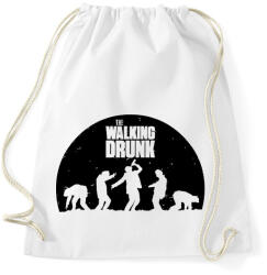 printfashion The Walking Drunk - Sportzsák, Tornazsák - Fehér (1087031)