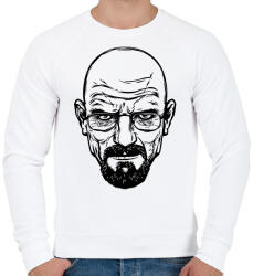 printfashion Breaking Bad Walter White - Férfi pulóver - Fehér (2030369)